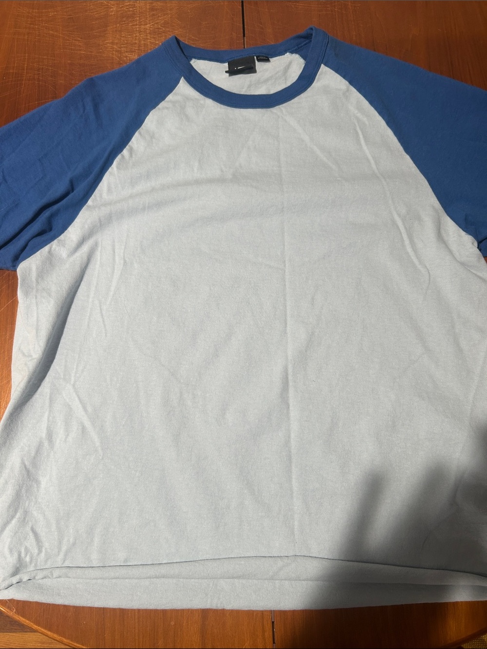 Van’s Blue Raglan Shirt
